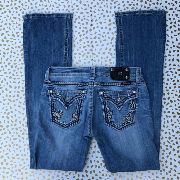 miss me butterfly jeans